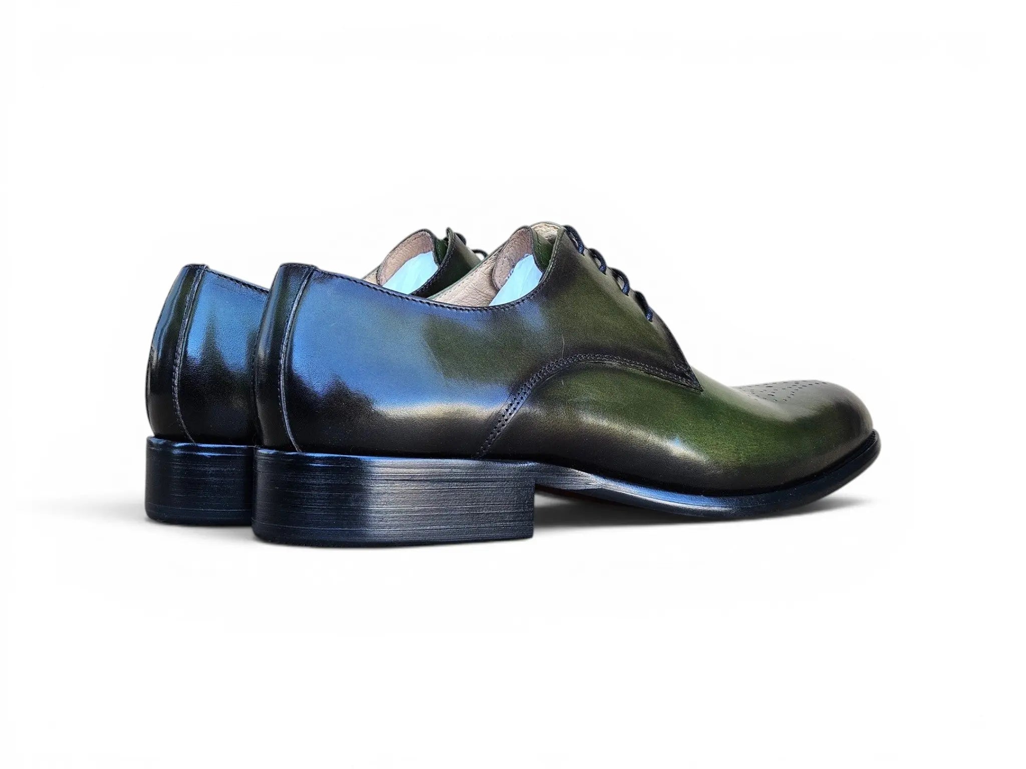 Signature Burnished Lace-up Derby Carrucci