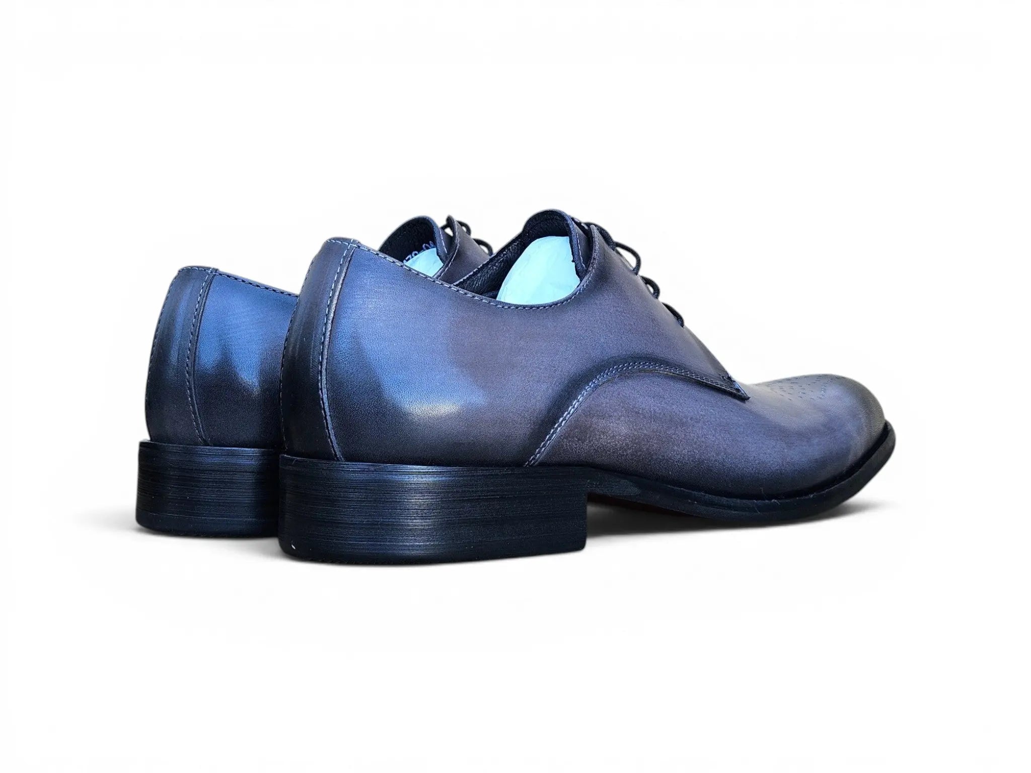 Signature Burnished Lace-up Derby Carrucci