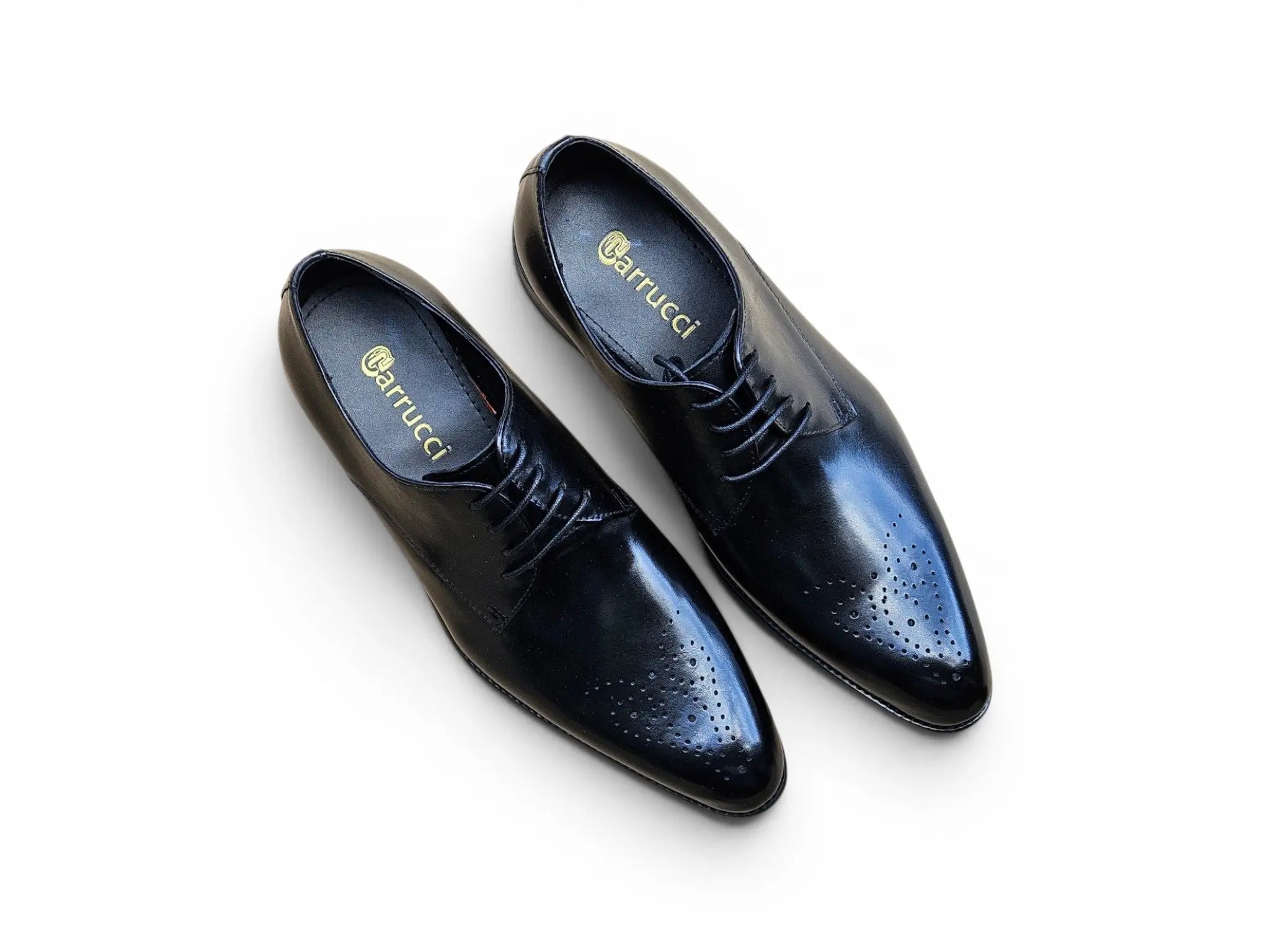 Signature Burnished Lace-up Derby Carrucci