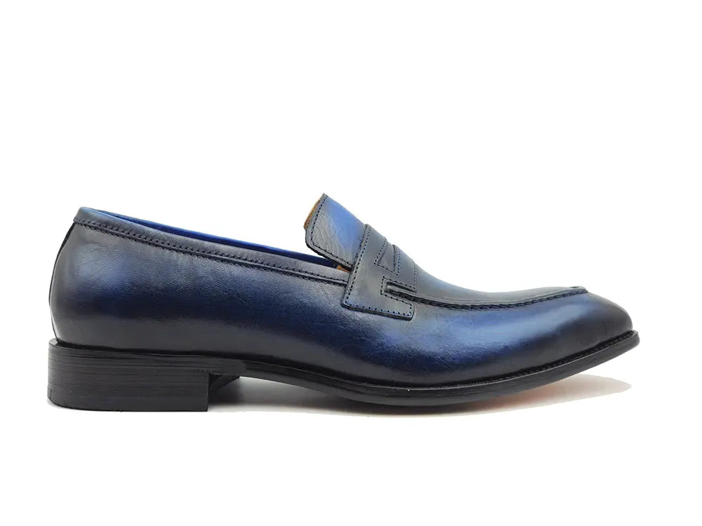 Signature Leather Penny Loafer Slip-on Carrucci