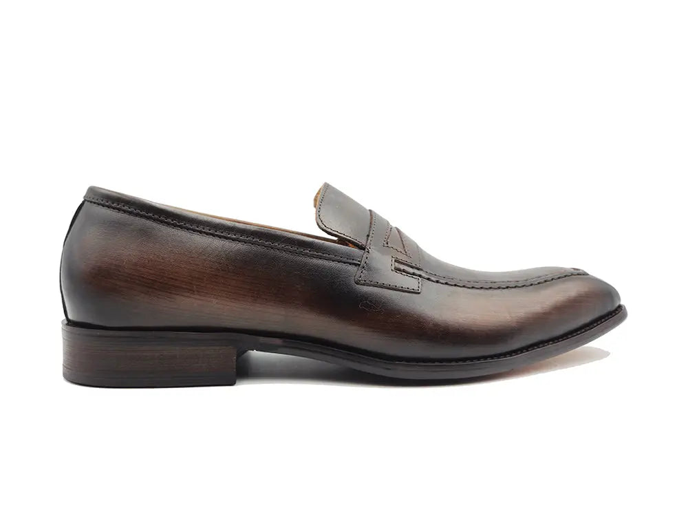 Signature Leather Penny Loafer Slip-on Carrucci