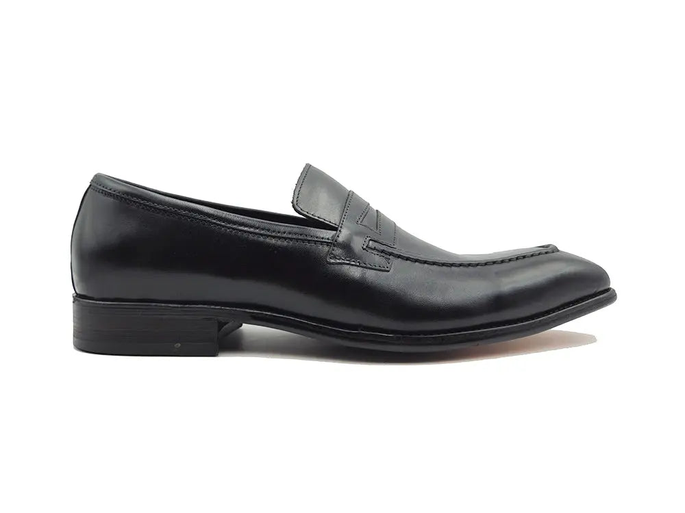 Signature Leather Penny Loafer Slip-on Carrucci