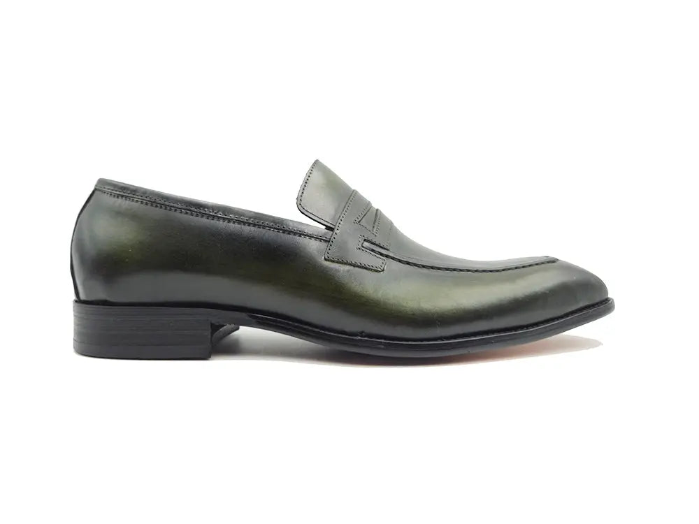 Signature Leather Penny Loafer Slip-on Carrucci