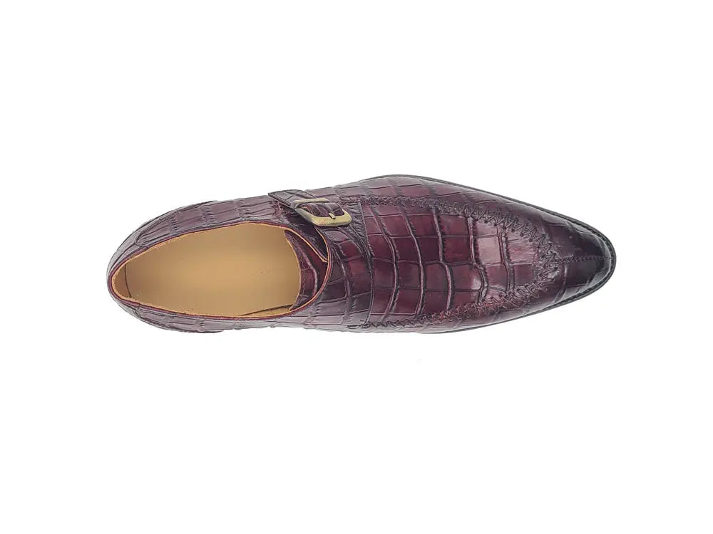 Single Monk Buckle Split Toe Loafer Carrucci
