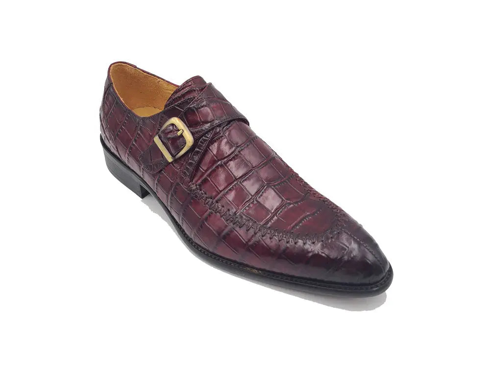 Single Monk Buckle Split Toe Loafer Carrucci