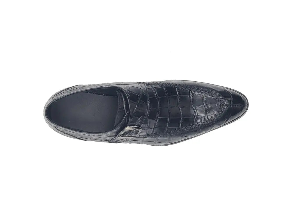 Single Monk Buckle Split Toe Loafer Carrucci