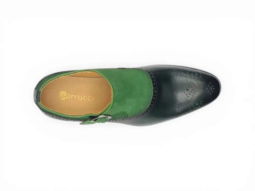 Multi Media Sling Style Single Monk Loafer Carrucci