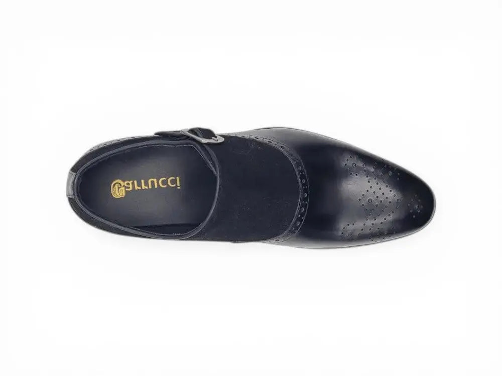 Multi Media Sling Style Single Monk Loafer Carrucci