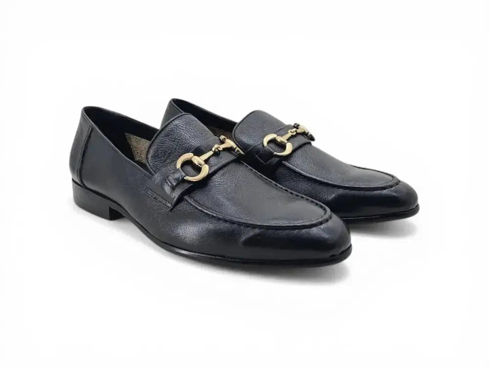Soft Calf Leather with gold horse bit Carrucci
