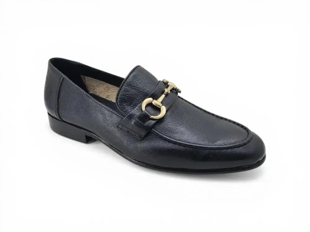 Soft Calf Leather with gold horse bit Carrucci