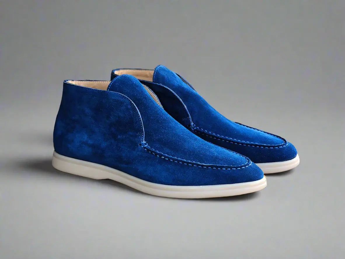 Soft Suede Comfort Loafer Carrucci