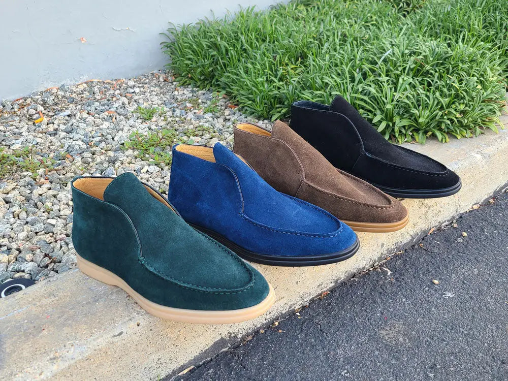 Soft Suede Comfort Loafer Carrucci