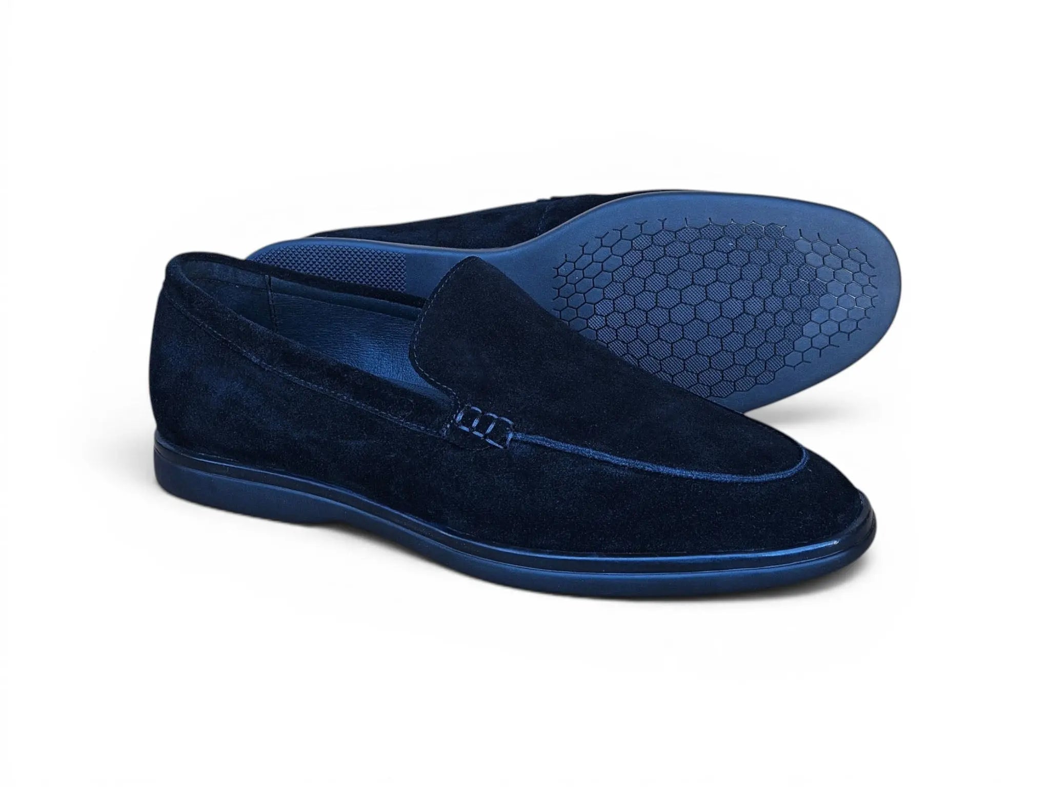 Supple Suede Loafer Carrucci