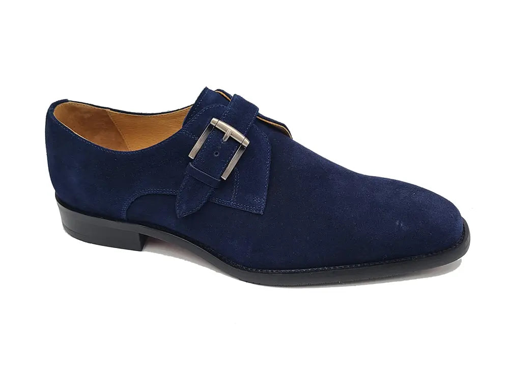 Supple Suede Single Monk Carrucci
