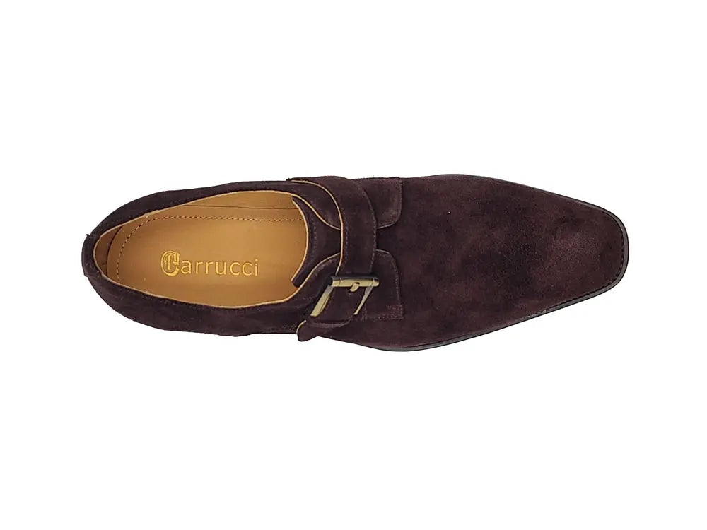 Supple Suede Single Monk Carrucci