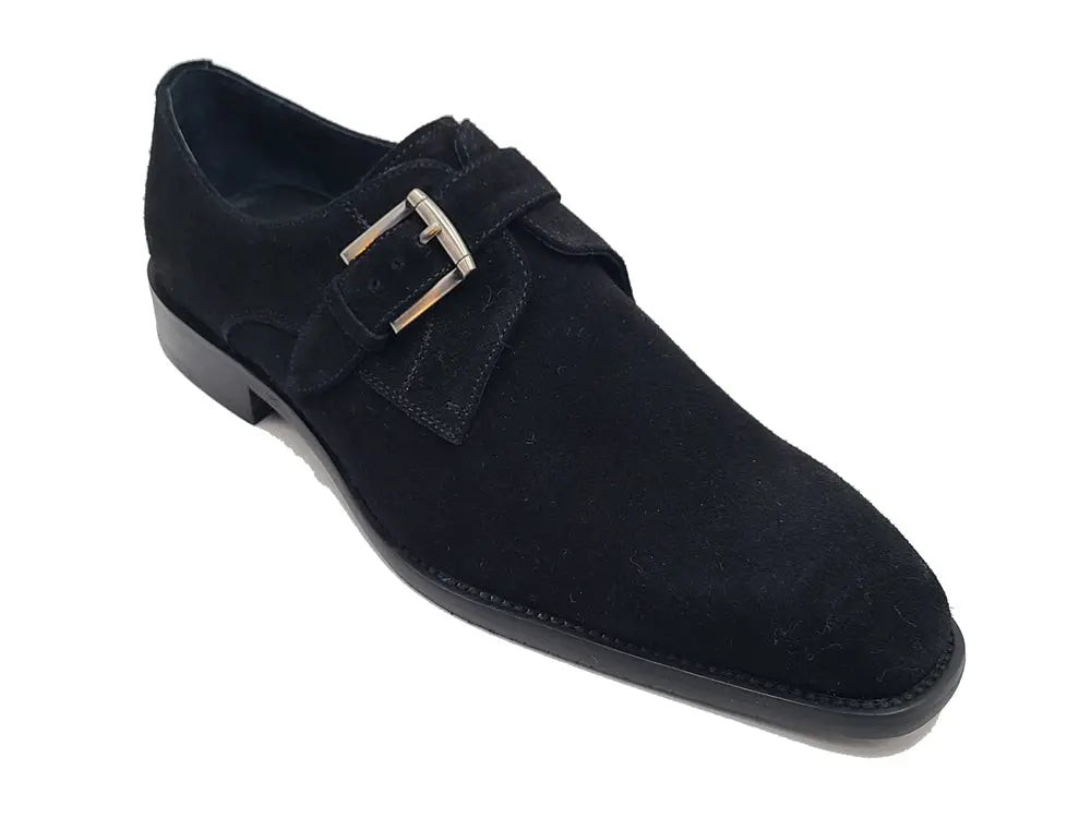 Supple Suede Single Monk Carrucci
