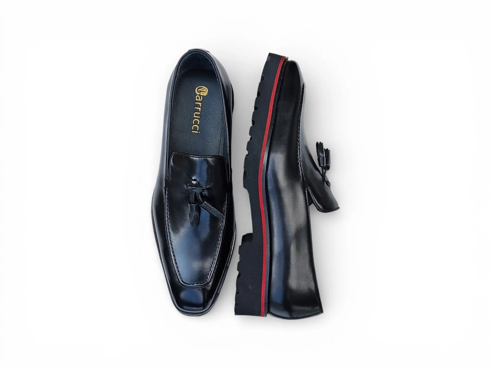 Tassel Loafer in Lug Sole Carrucci