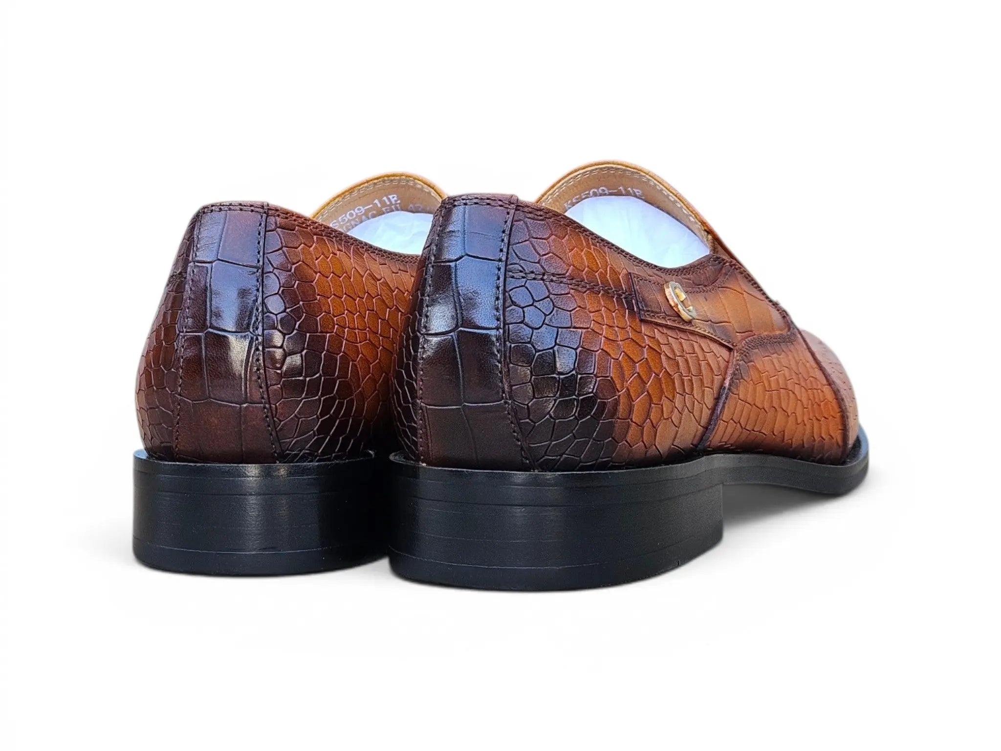 The Beaumont Embossed Loafer Carrucci