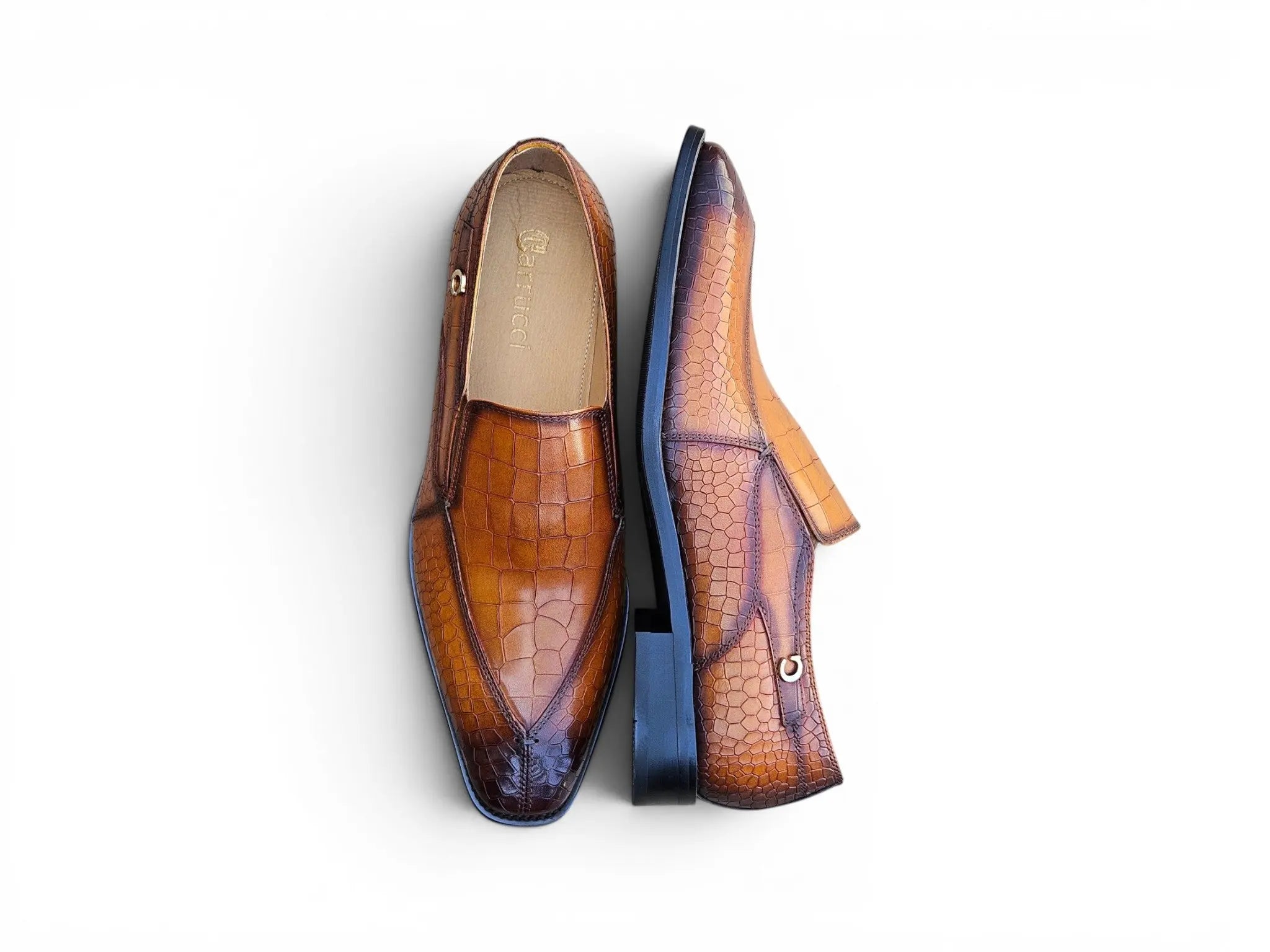 The Beaumont Embossed Loafer Carrucci