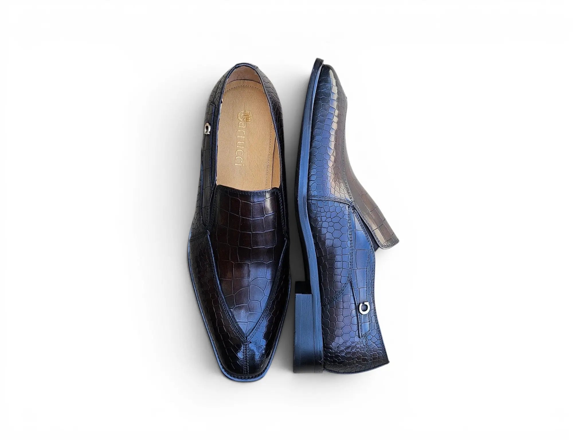 The Beaumont Embossed Loafer Carrucci