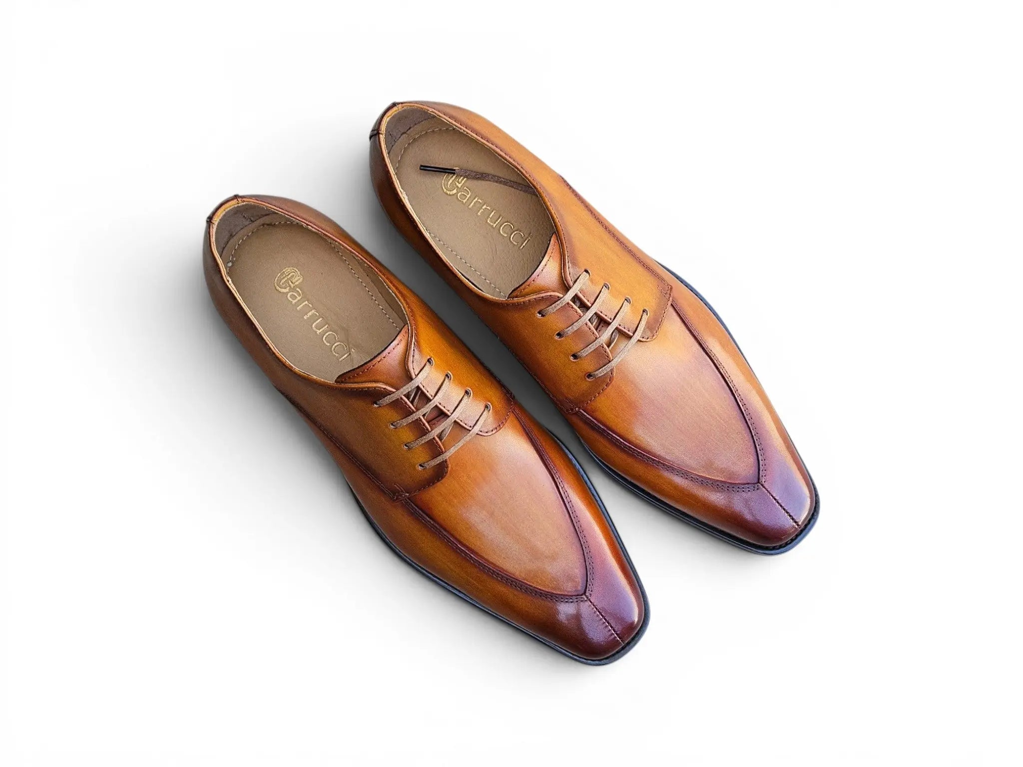 The Beaumont Split Toe Derby Carrucci Shoes