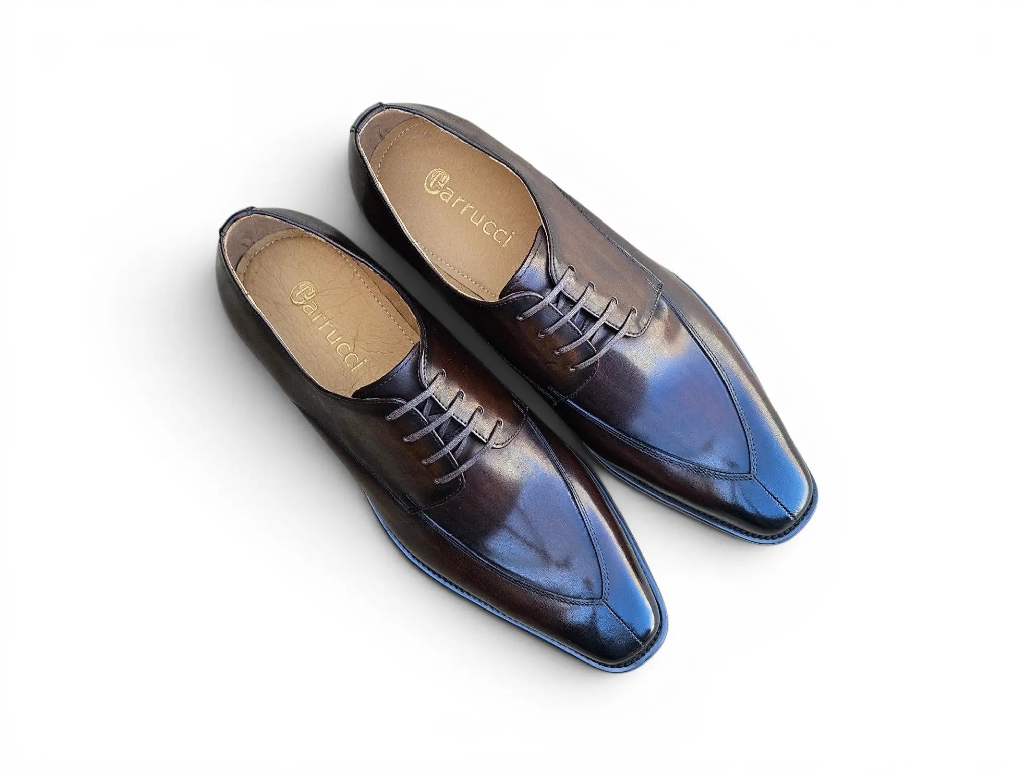 The Beaumont Split Toe Derby Carrucci Shoes
