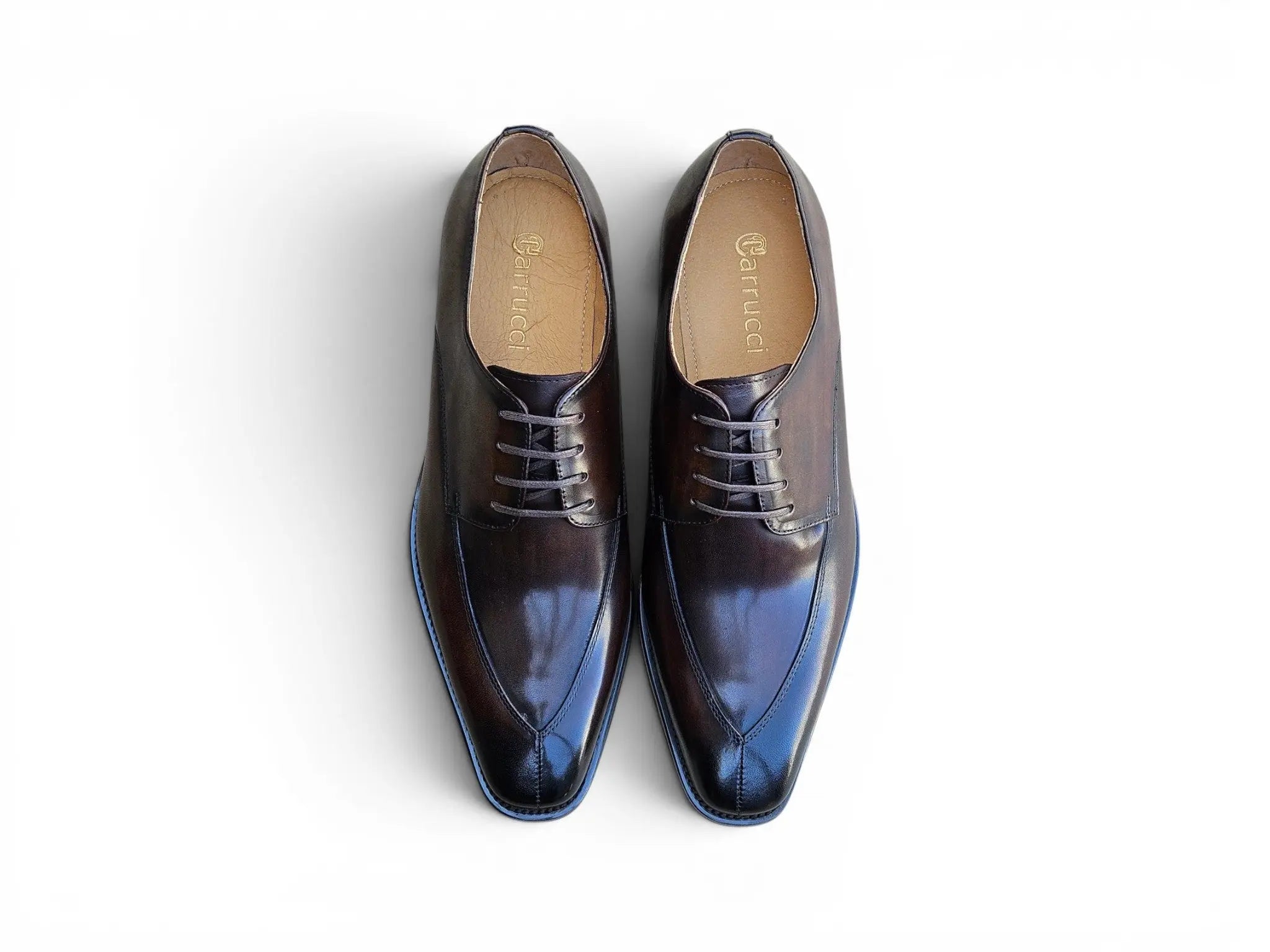 The Beaumont Split Toe Derby Carrucci Shoes