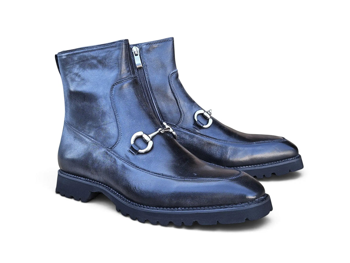 Torino Men’s Horsebit Lug Sole Boot Carrucci Shoes