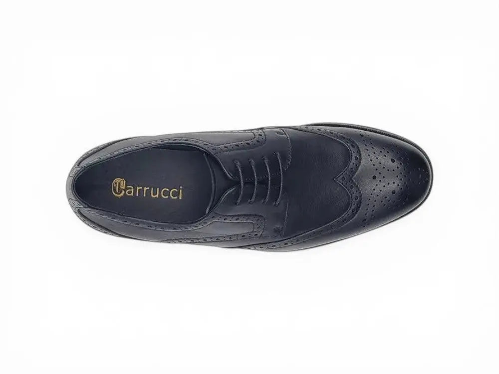 Tumbled Leather Blucher style Oxford with Flex Sole Carrucci