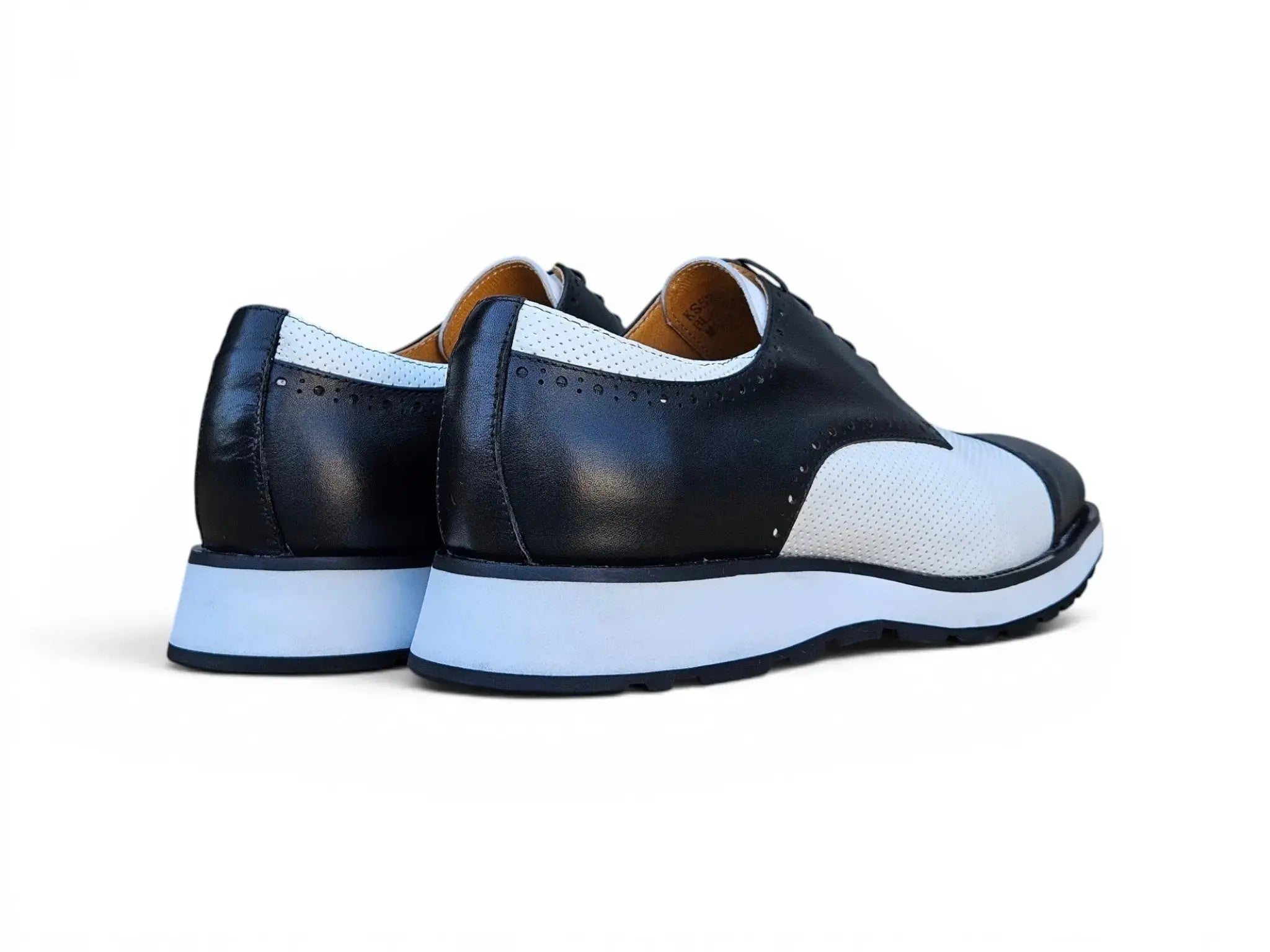 Two Tone Cap Toe Oxford Carrucci