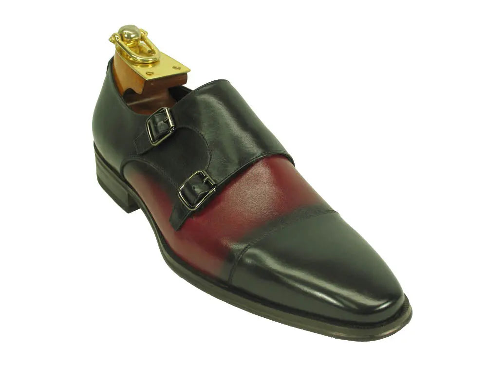Two Tone Monk Strap Loafer Carrucci