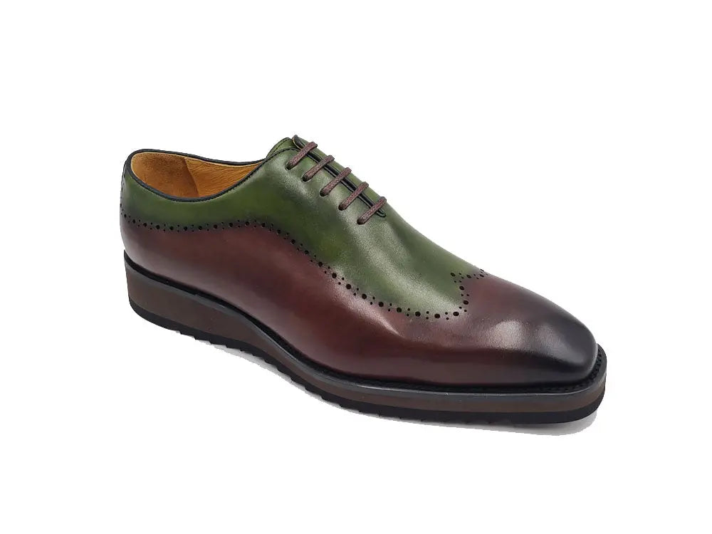 Two Tone Oxford With Lightweight Sole Carrucci