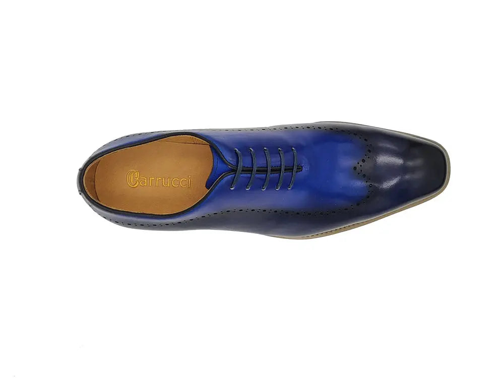 Two Tone Oxford With Lightweight Sole Carrucci