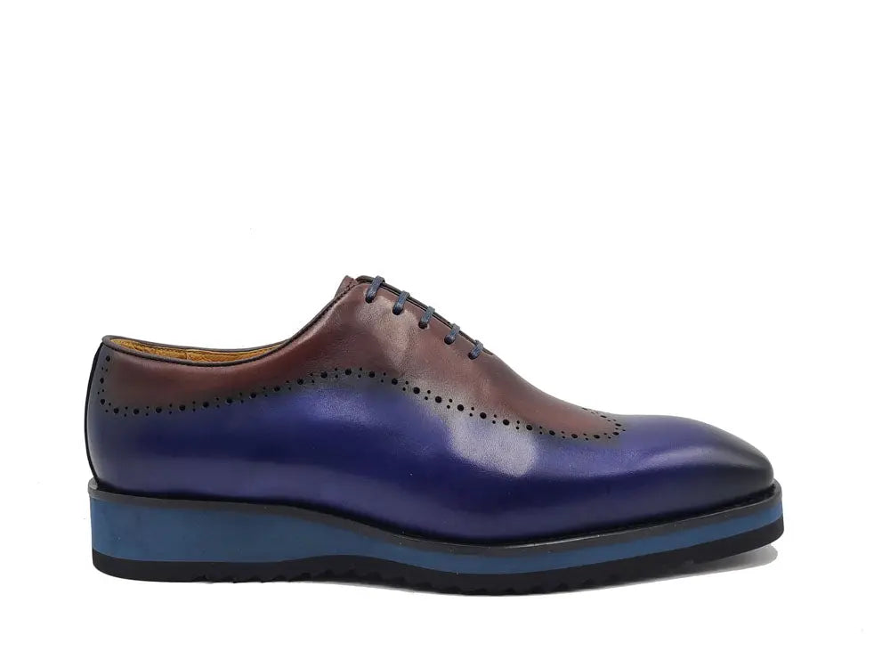 Two Tone Oxford With Lightweight Sole Carrucci