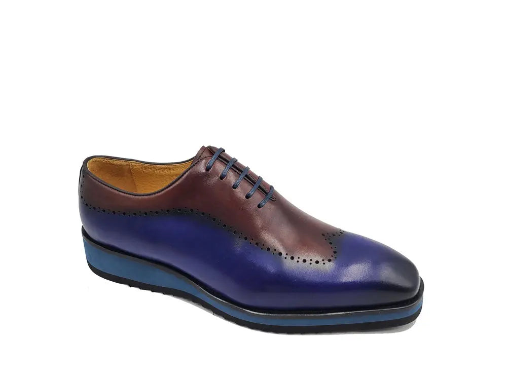 Two Tone Oxford With Lightweight Sole Carrucci