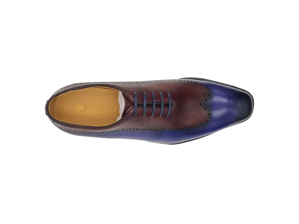 Two Tone Oxford With Lightweight Sole Carrucci