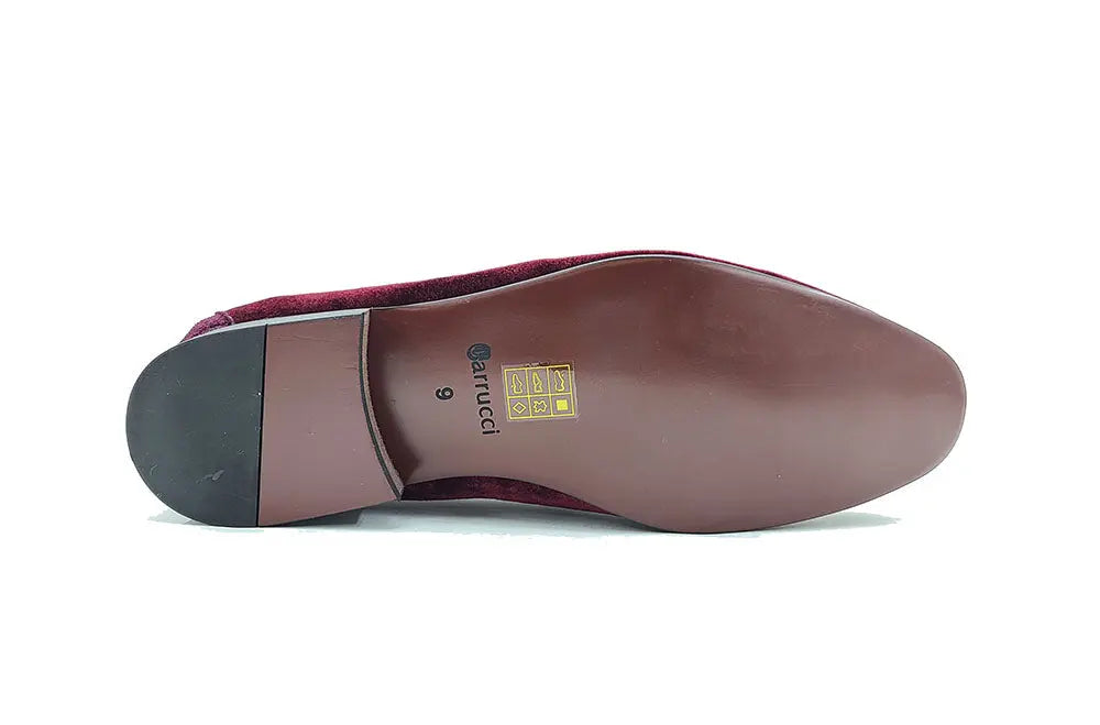 Velvet Buckle Loafer Carrucci