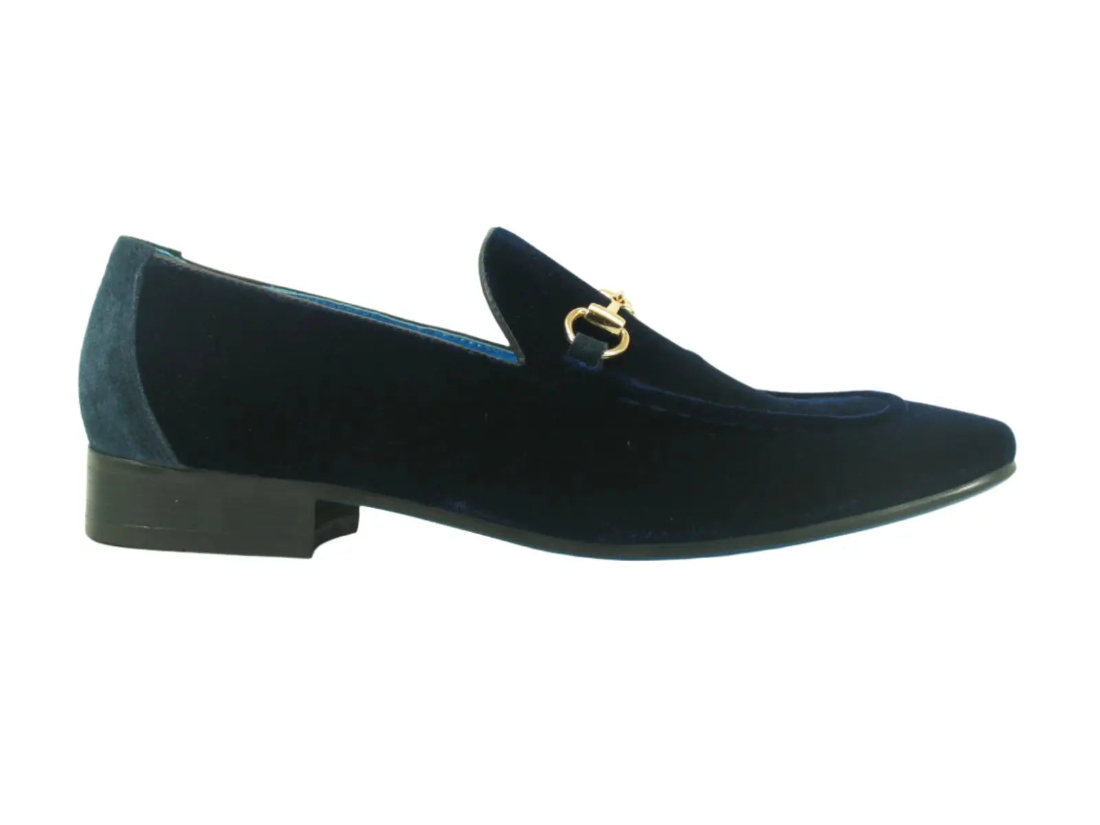 Velvet Buckle Loafer Carrucci