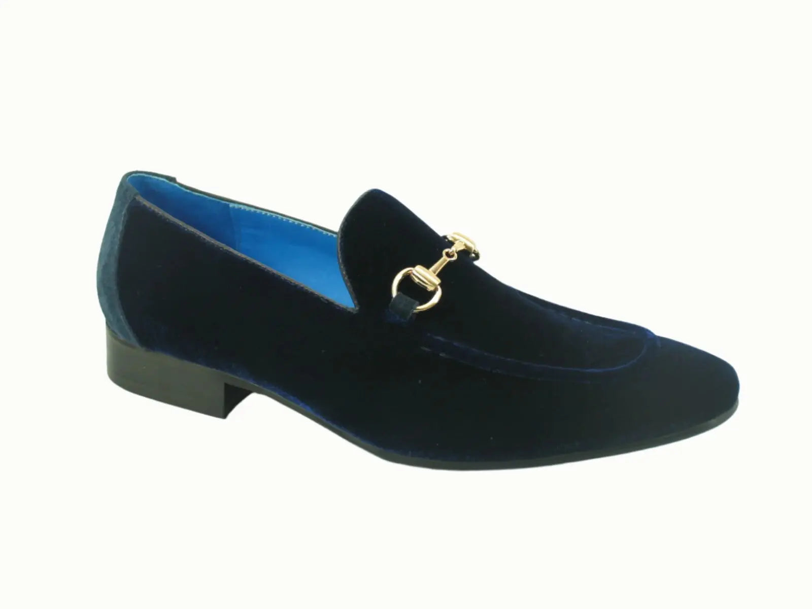 Velvet Buckle Loafer Carrucci
