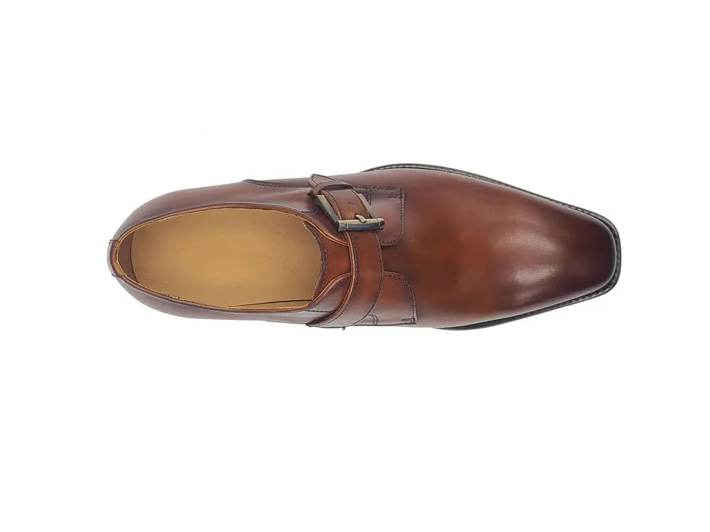 Versatile Fashion Single Monk Strap Loafer Carrucci