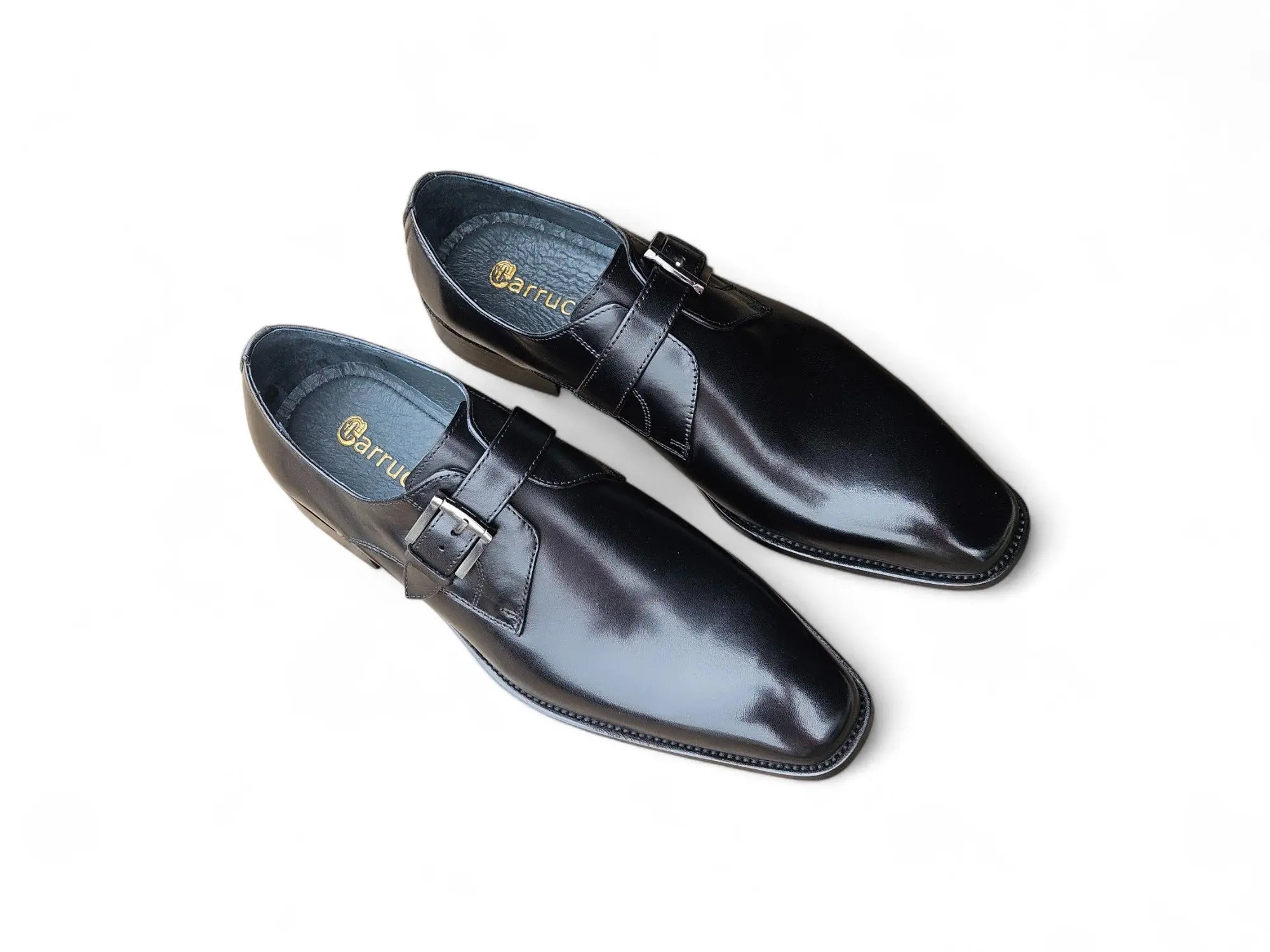 Versatile Fashion Single Monk Strap Loafer Carrucci