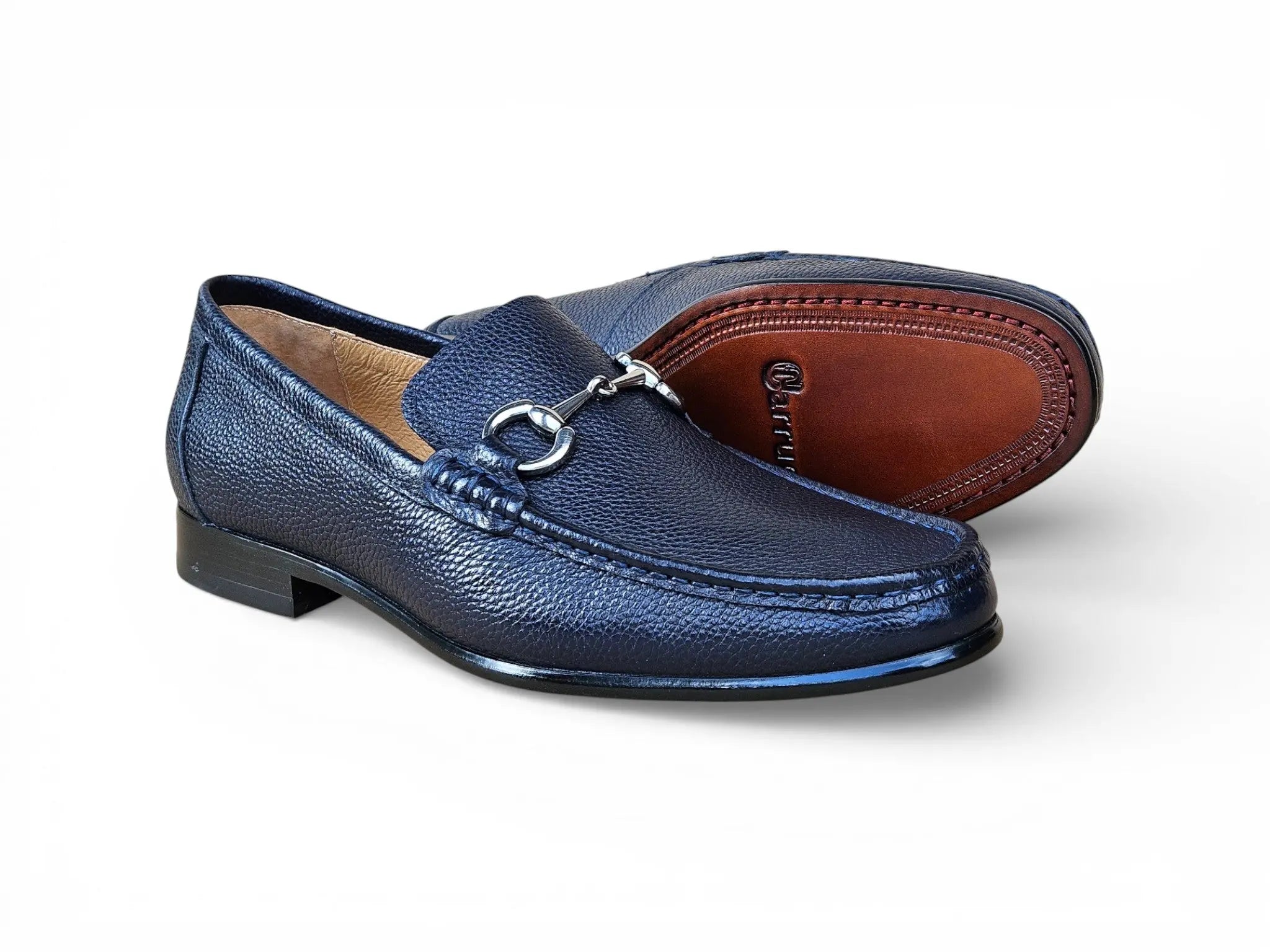 Victor Horsebit Loafer Leather Sole Carrucci