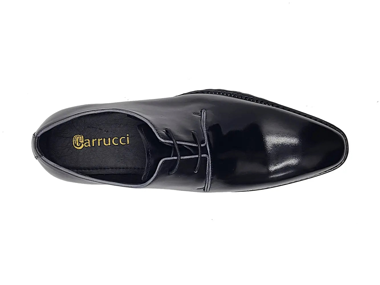 Whole Cut Derby With Lug Sole Carrucci
