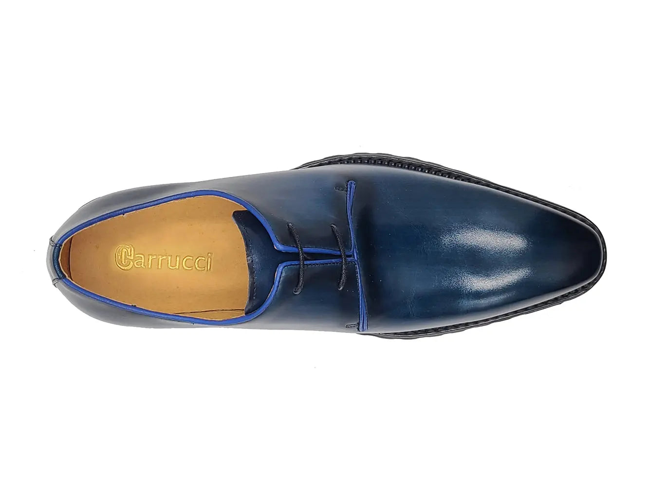 Whole Cut Derby With Lug Sole Carrucci