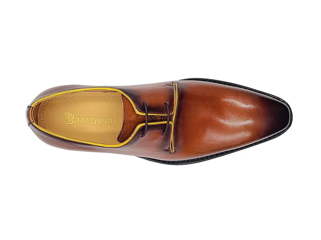 Whole Cut Derby With Lug Sole Carrucci