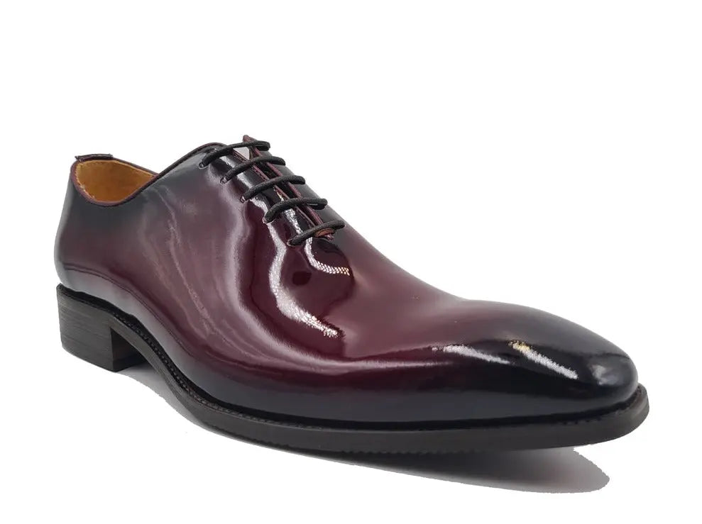 Wholecut Patent Leather Oxford Carrucci