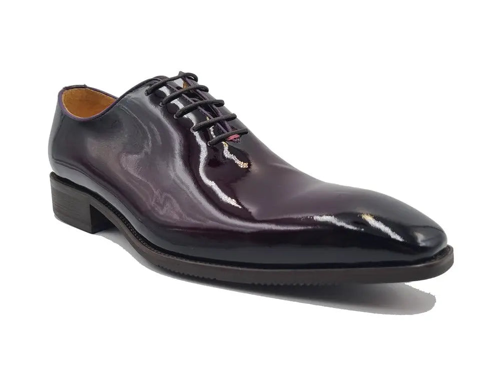 Wholecut Patent Leather Oxford Carrucci