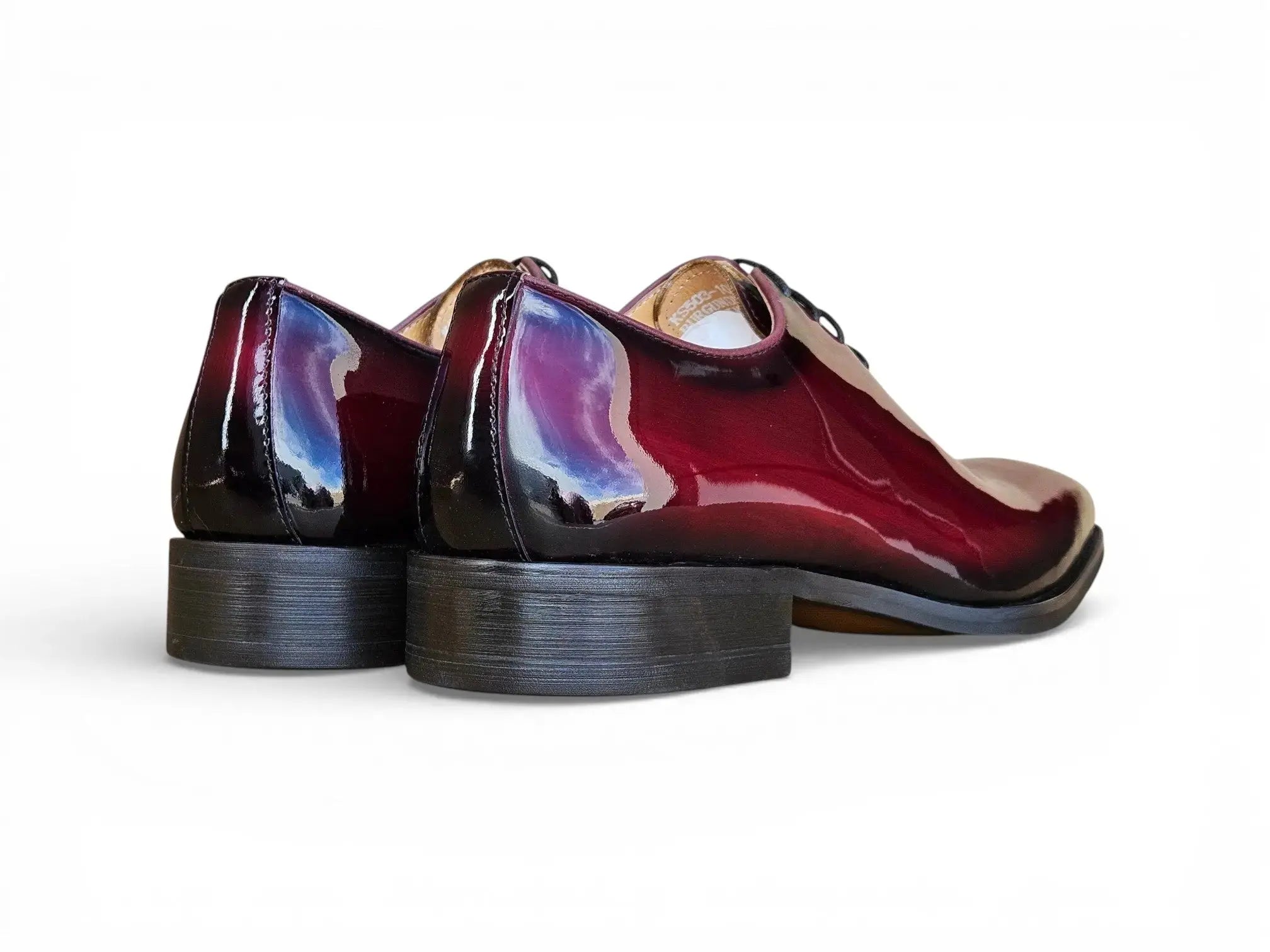 Wholecut Patent Leather Oxford Carrucci