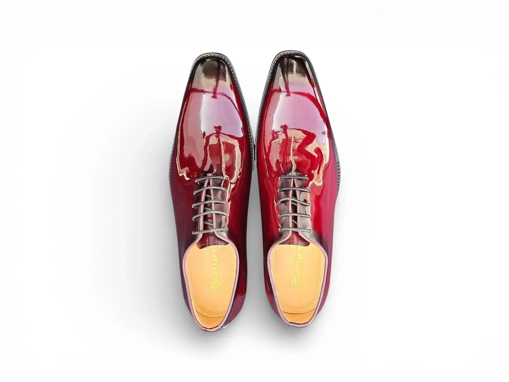 Wholecut Patent Leather Oxford Carrucci