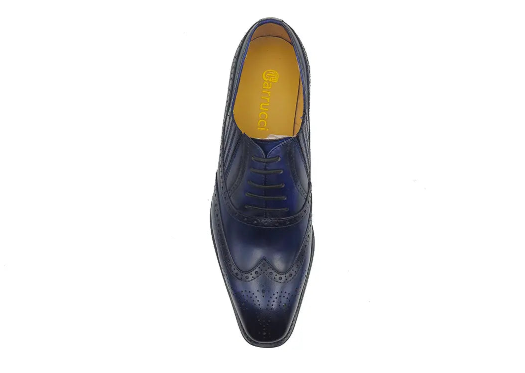 Wingtip Slip-on Oxford Carrucci